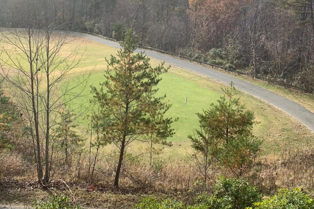 Condo With Stunning Mountain And 6Th Green Views Near Harrahs Cherokee Bryson City Whittier Esterno foto